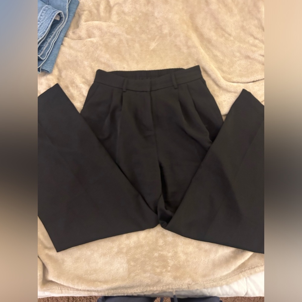 Loose, light weight black trousers